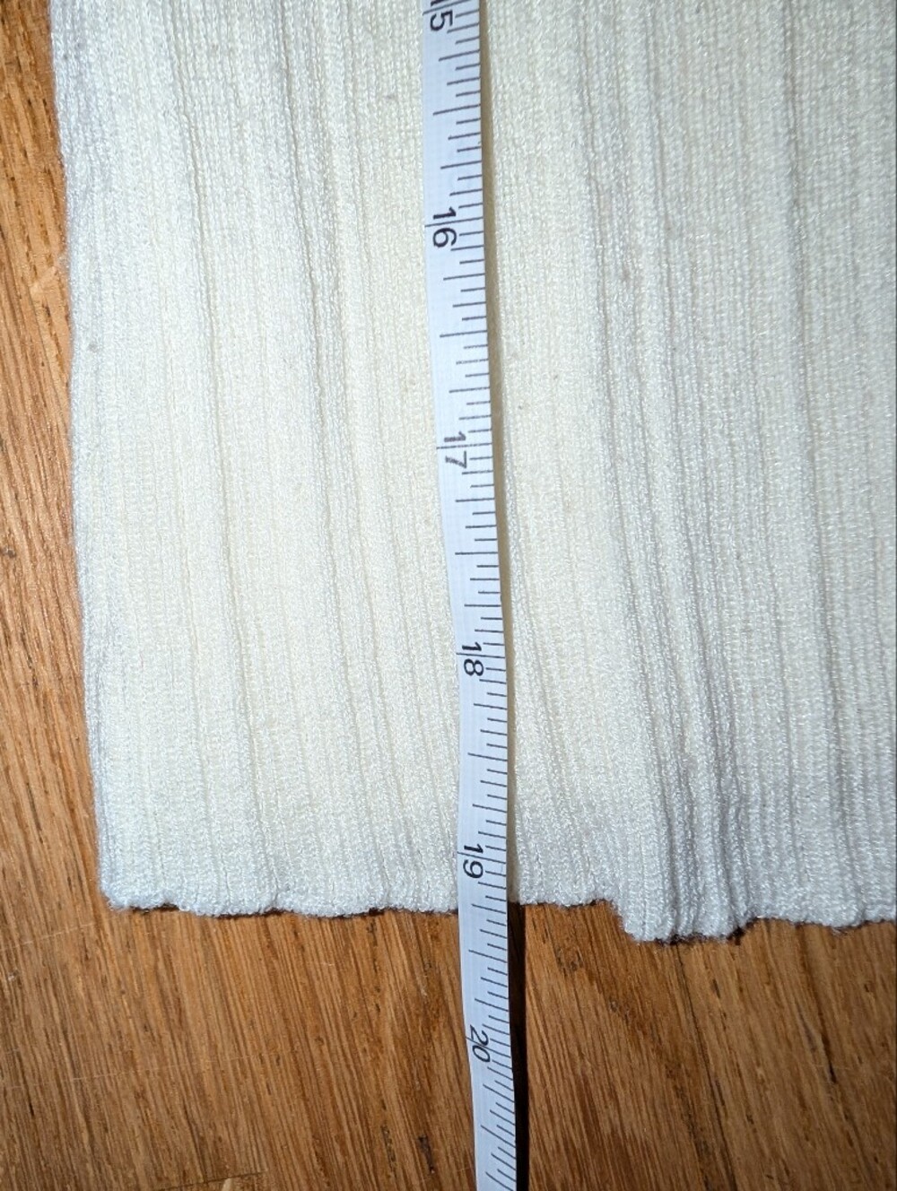 Smart Set Vintage/Y2K Linen Blend Ribbed Polo Long-Sleeve Sweater - Picture 9 of 9